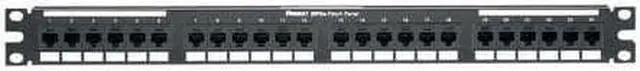 Alt view image 5 of 5 - Panduit Patch Panel,Cat 5e,Rack Mt,24 Port HAWA DP245E88TGY
