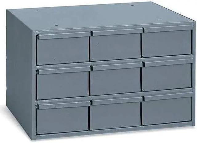 Alt view image 5 of 6 - DURHAM MFG 004-95 Prime Cold Rolled Steel, Drawer Bin Cabinet, 12 1/4 in D x 11