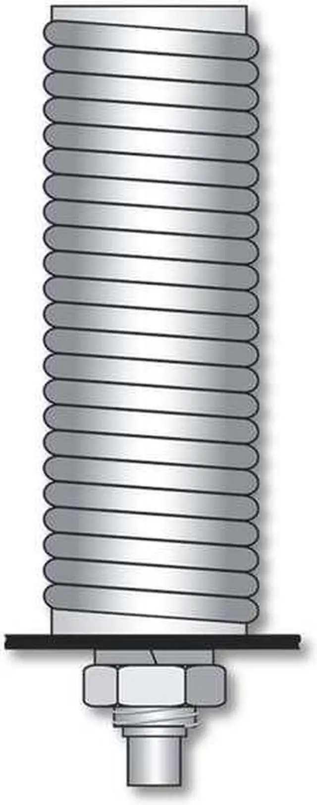 Alt view image 4 of 4 - CHECKERS INDUSTRIAL PROD INC FS7006U Spring Mount,Holds Warn Whips Over 8-ft