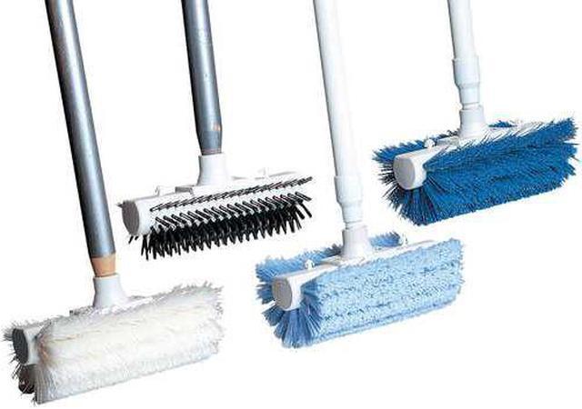 Alt view image 4 of 5 - TOUGH GUY 2KVF7 5" Replacement Scrub Brush Head, Nylon