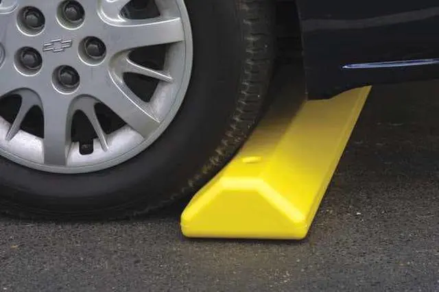 Alt view image 5 of 6 - ZORO SELECT 1790BLKX Parking Curb,72 x 4 x 8 In,Black/Yellow