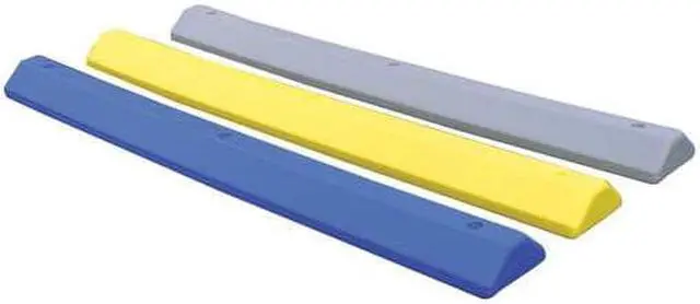 Alt view image 4 of 6 - ZORO SELECT 1790BLKX Parking Curb,72 x 4 x 8 In,Black/Yellow