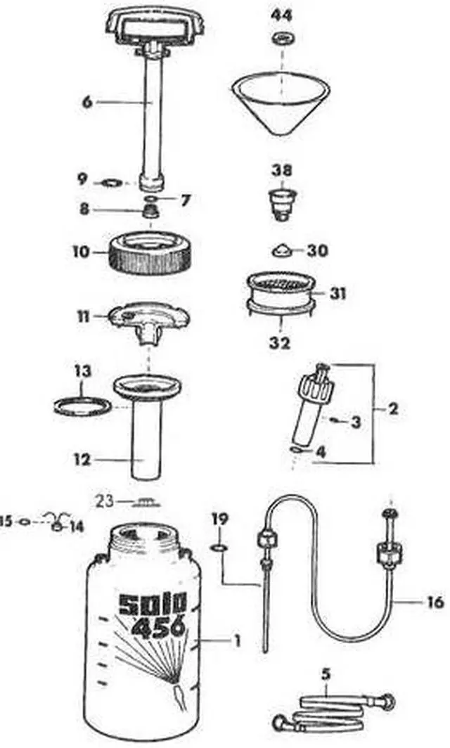Alt view image 4 of 7 - Handheld Sprayer, 2.25 gal., HDPE