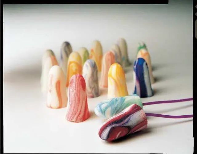 Alt view image 9 of 13 - SparkPlugs Single-Use Earplugs, Cordless, 33NRR, Random Color Patterns