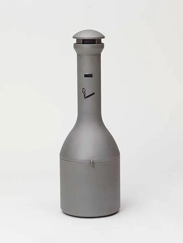 Alt view image 6 of 11 - Rubbermaid Commercial Products RCP 9W33 APE Infinity Tradi Smoking Receptacle - Antique Pewter