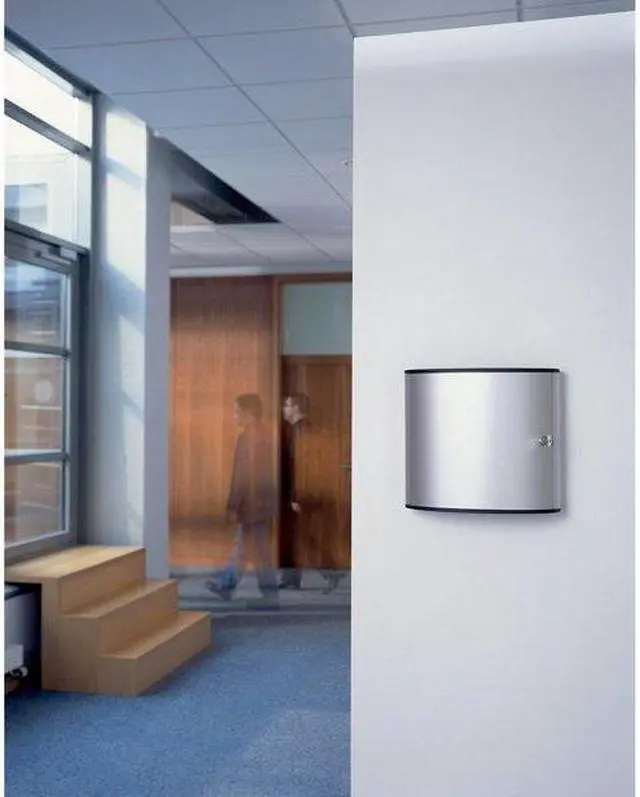 Alt view image 18 of 20 - Durable Locking Key Cabinet 36-Key Brushed Aluminum Silver 11 3/4 x 4 5/8 x 11