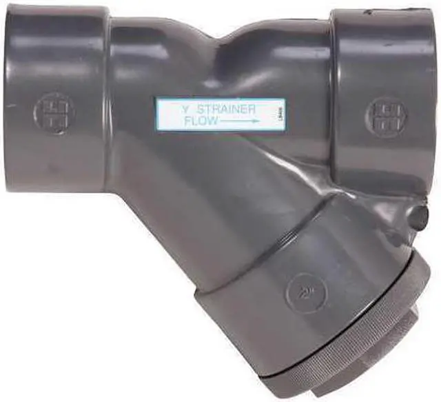 Alt view image 3 of 3 - HAYWARD YS00200T 2", Threaded, Clear PVC, Y Strainer, 150 psi