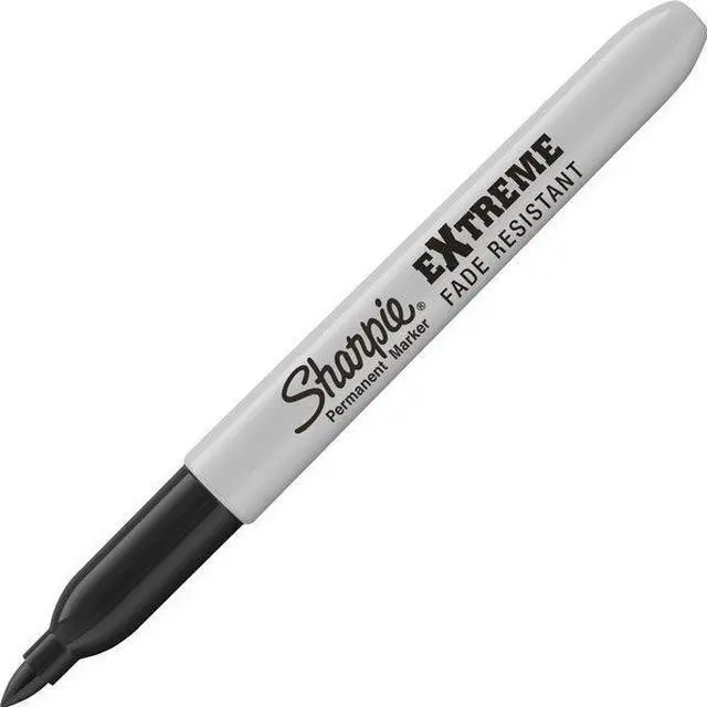Alt view image 4 of 6 - SHARPIE 1927432 Permanent Marker, Fine Tip Black PK12