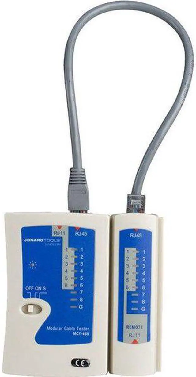 Alt view image 5 of 5 - JONARD TOOLS MCT-468 Modular Cable Tester