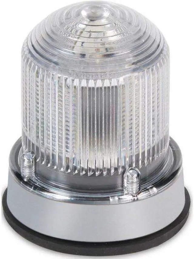 Alt view image 3 of 3 - Warning Light, LED, 120VAC, Amber, 65 FPM