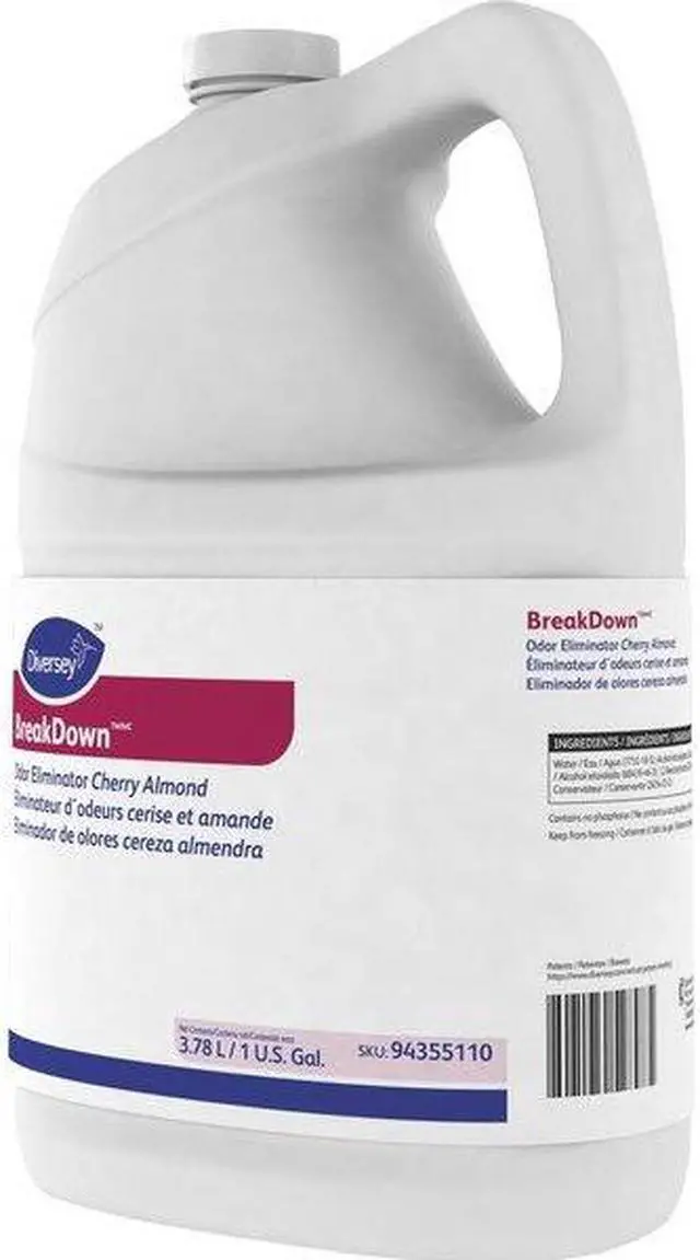 Alt view image 5 of 5 - DIVERSEY 94355110 Liquid Deodorizer,Size 1 gal.,Red