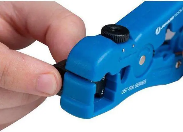 Alt view image 6 of 9 - JONARD TOOLS UST-500 5 in Universal Cable Stripping Tool RG59/6 and 7/11