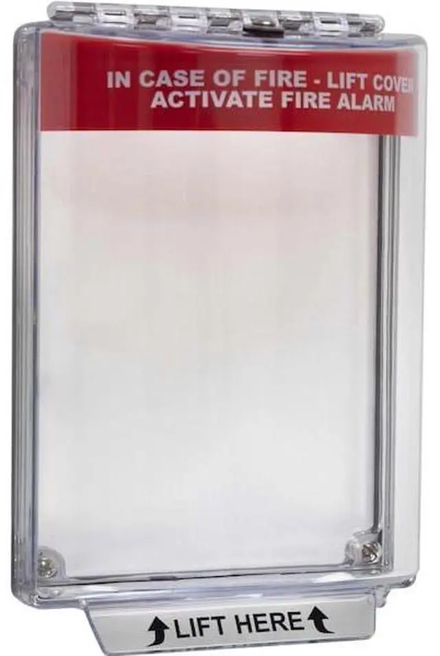 Alt view image 3 of 7 - SAFETY TECHNOLOGY INTERNATIONAL STI-13010FR Pull Station Guard, Polycarbonate,