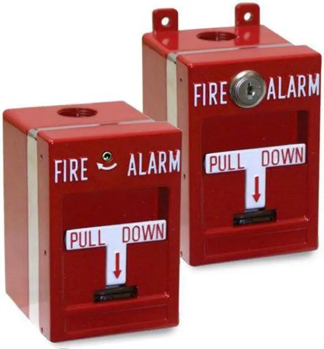 Alt view image 5 of 5 - Weatherproof pull station sgl action hex