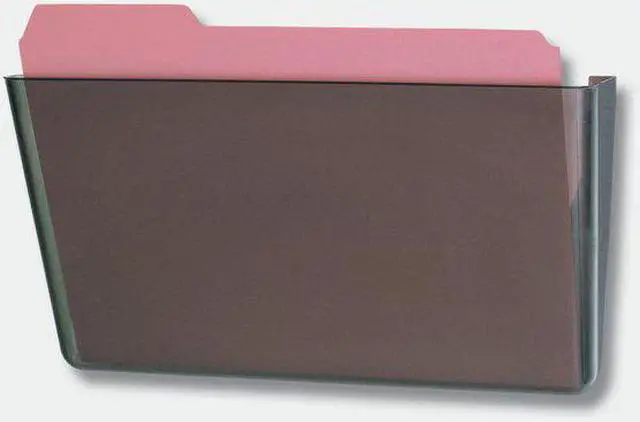 Alt view image 8 of 11 - Officemate International Corp OIC21431 Wall File- 13in.x4-.13in.x7in.- Letter- Smoke