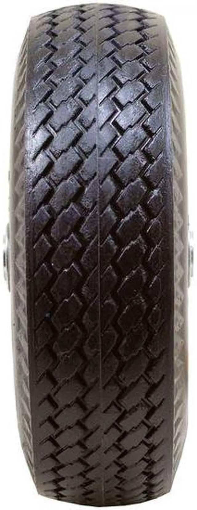 Alt view image 3 of 3 - MARASTAR 30031 Flat Free Wheel,Polyurethane,300 lb,Gray