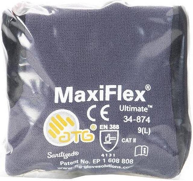 Alt view image 2 of 2 - PIP 34-874V/S Coated Gloves, Micro Foam Nitrile, Palm, Fingers, 4 Abrasion