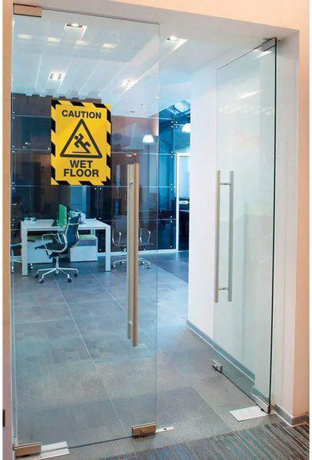 Alt view image 5 of 11 - Durable 4770130 Twin-color Border Self-adhs Security Frame