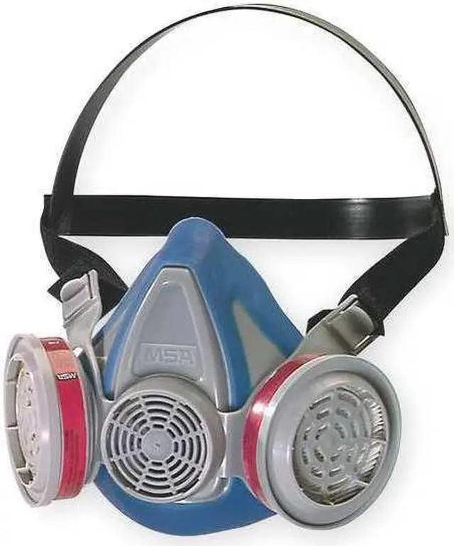 Alt view image 2 of 2 - MSA SAFETY 815692 Half Mask Respirator, Advantage 200 LS Series, Bayonet,