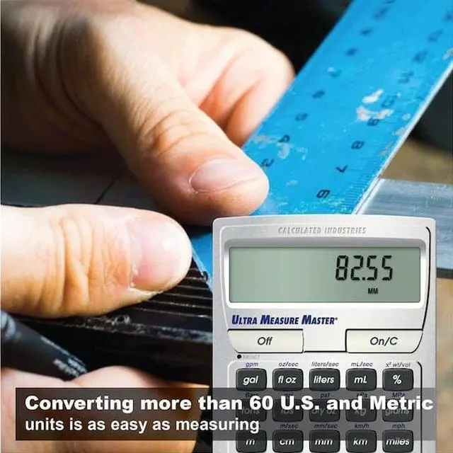 Alt view image 18 of 20 - Construction Calculator,7.0x1.0x5.0 In CALCULATED INDUSTRIES 8025