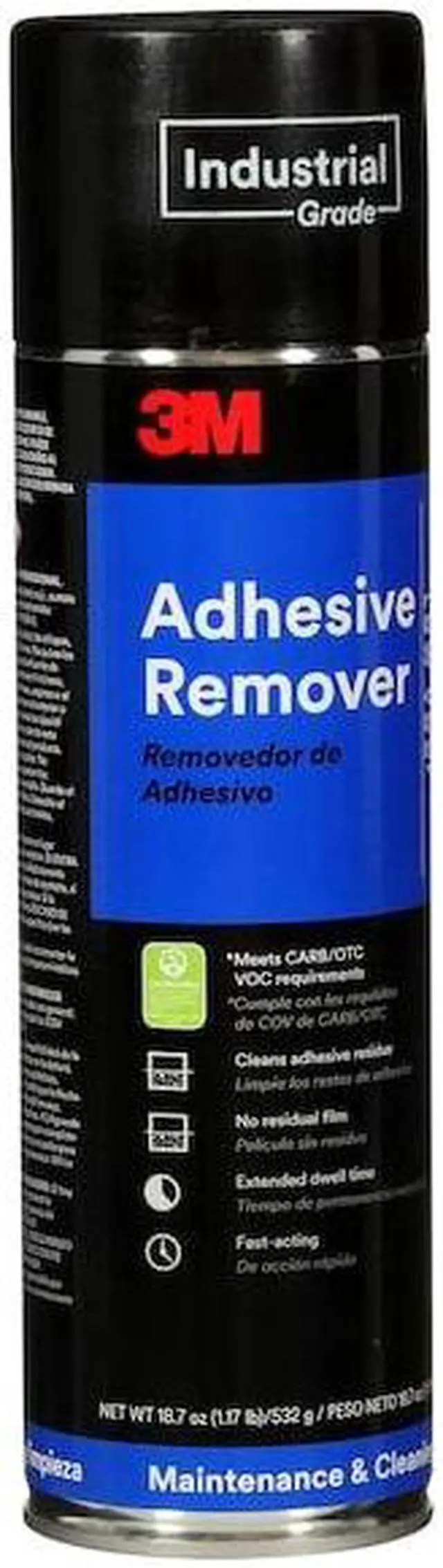 Alt view image 10 of 14 - 3M 787973 Adhesive Remover Low Voc, 24 Oz. Can
