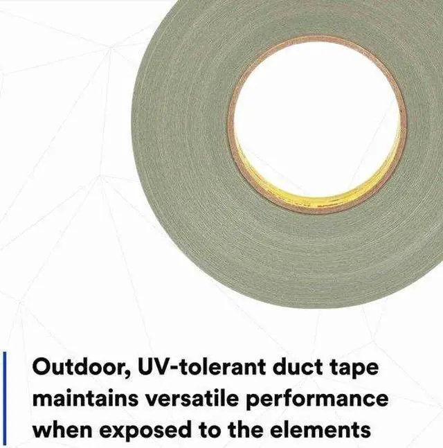 Alt view image 3 of 7 - 3M 8979N Duct Tape,2 In x 60 yd,12.6 mil,Olive