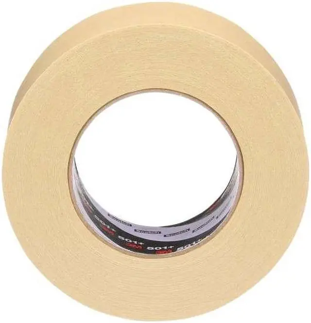 Alt view image 5 of 7 - 3M 501+ Masking Tape,Tan,1-7/8 in. x 60 yd,PK24