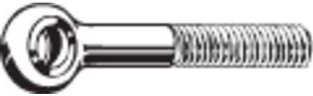 ZORO SELECT M16180.080.0090 Eye Bolt Without Shoulder, M8-1.25, 22 mm  Shank, 8