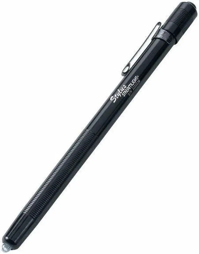 Alt view image 9 of 11 - Streamlight Stylus LED Pen Light 3AAAA (Sold Separately) Black 65018
