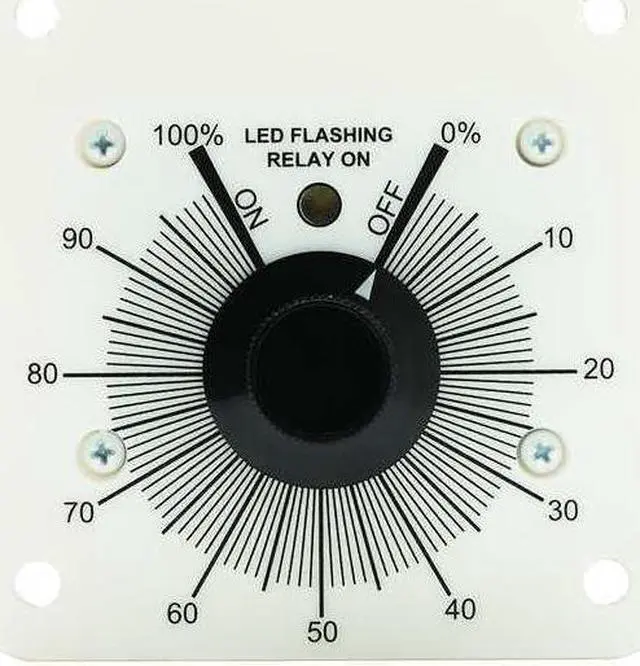 Alt view image 3 of 3 - MACROMATIC PTA2001M Percentage Cycle Timer,10A,3-1/2" W