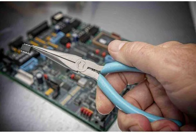 Alt view image 5 of 7 - XCELITE LN55VN 5 1/2 in Weller(R) Xcelite(R) Long Nose Plier Ergonomic Handle