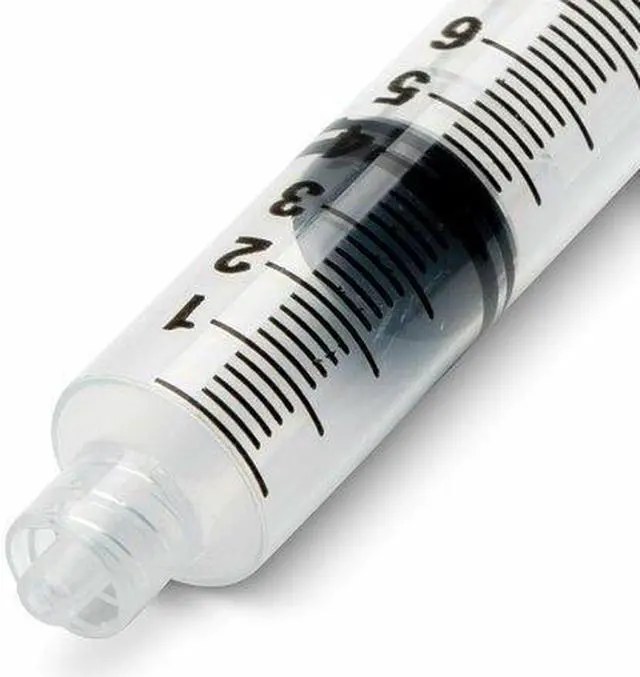 Alt view image 4 of 6 - WELLER M10LLASSM Dispensing Syringe, 10 mL, Manual, Luer Lock, Plastic,