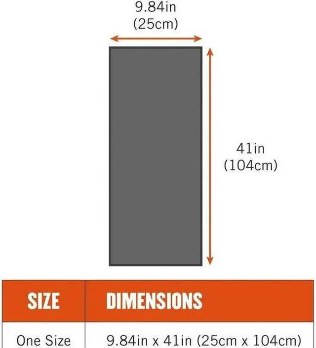 Alt view image 4 of 7 - ERGODYNE 6602MF Cooling Towel,Lime,40-7/8inL x 9-3/4inW