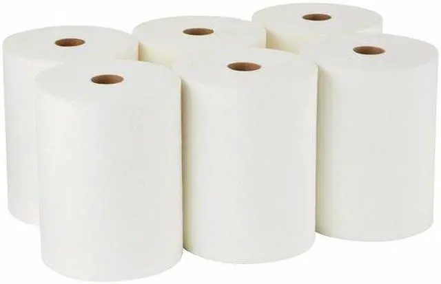 Alt view image 4 of 5 - GEORGIA-PACIFIC 29516 Shop Towel Roll Airlaid 10" x 220 ft., White, 6PK