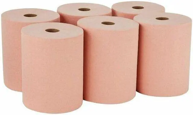 Alt view image 8 of 11 - GEORGIA-PACIFIC 20067 Shop Towel Roll DRC 10" x 250 ft., Orange, 6PK