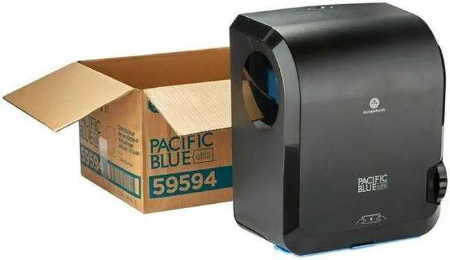 Alt view image 3 of 8 - GEORGIA-PACIFIC 59594 Paper Towel Dispenser, (1) Roll w/Stub, Width: 9"