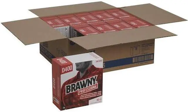Alt view image 4 of 7 - GEORGIA-PACIFIC 20070/03 Dry Wipe, Brawny Pro, Dispenser Box, Double Recreped