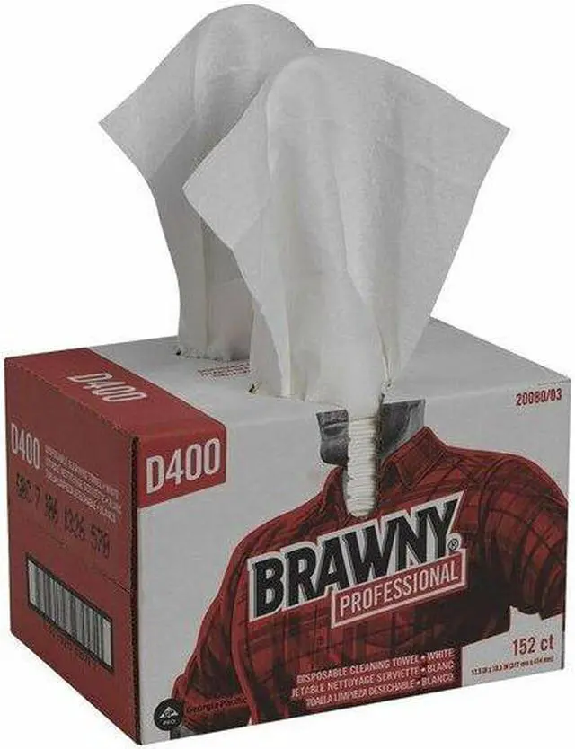 Alt view image 9 of 10 - GEORGIA-PACIFIC 20080/03 Disposable Wipes, 12-1/2" x 16-5/16", 152 Sheets/ Pack