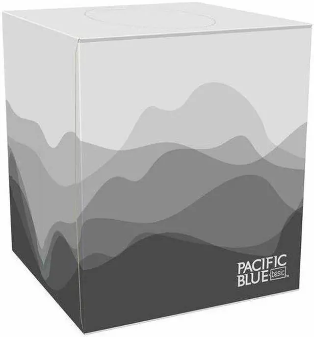Alt view image 6 of 7 - GEORGIA-PACIFIC 47510 Envision 2 Ply Facial Tissue, 85 Sheets, 36 PK