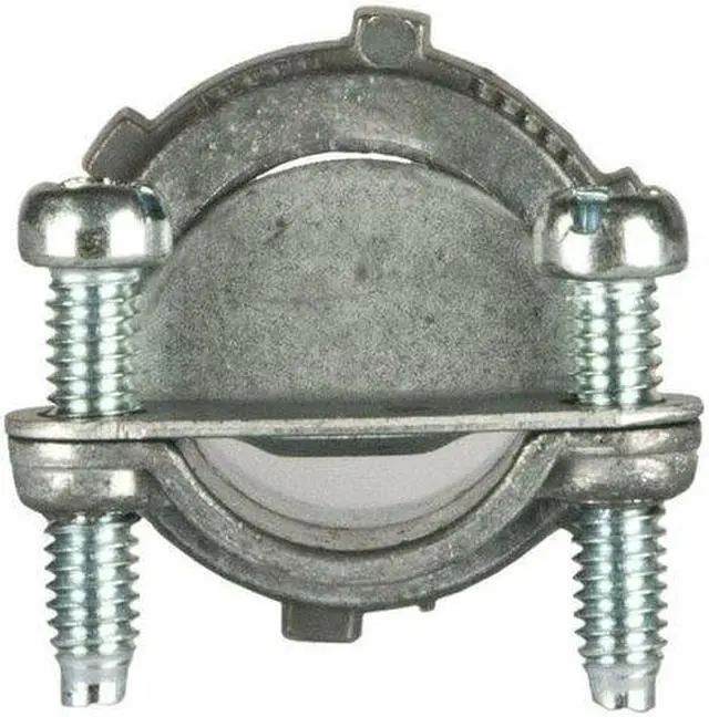 Alt view image 4 of 4 - Raco Nonmetallic Sheath Cable Connector  Die Cast Zinc  2711