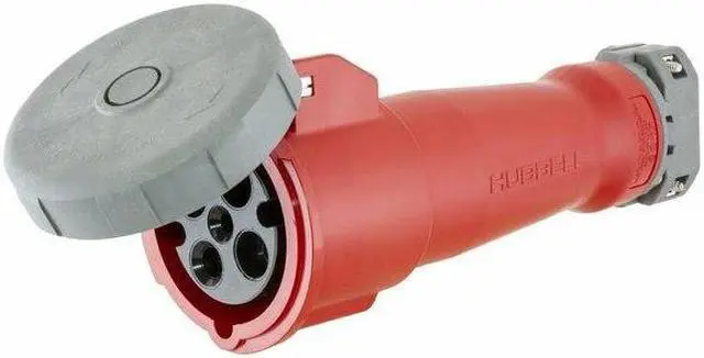Alt view image 5 of 6 - HUBBELL WIRING DEVICE-KELLEMS HBL430C7W Watertight Pin & Sleeve Connector, 30