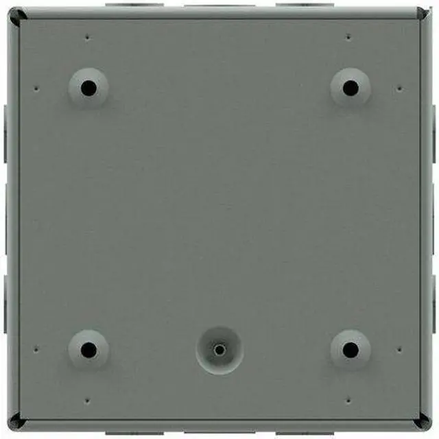 Alt view image 4 of 5 - WIEGMANN SC242406 Captive Screws Electrical Enclosures, 24 in H, 6 in D, 24 in