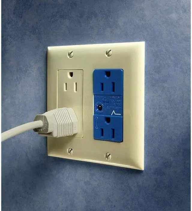 Alt view image 2 of 2 - HUBBELL WIRING DEVICE-KELLEMS HBL5262SA Straight Blade Receptacle, 5-15R, 15 A,