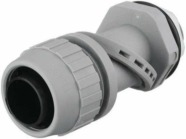 Alt view image 4 of 4 - HUBBELL WIRING DEVICE-KELLEMS PS0759NGY Conduit Fitting Connector, 3/4 in,