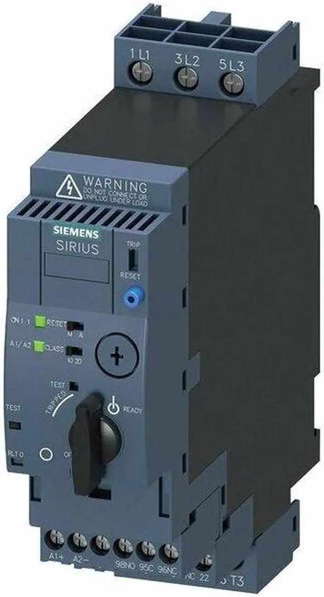 Alt view image 2 of 2 - SIEMENS 3RA6120-1EB32 Reversing IEC Magnetic Motor Starter, No Enclosure NEMA