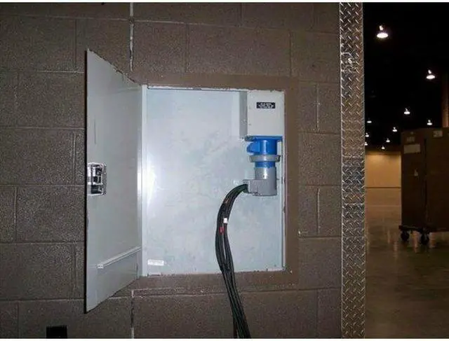 Alt view image 5 of 6 - Hubbell Wiring Device-Kellems IEC Pin and Sleeve Receptacle,60A,208V HBL560R9W