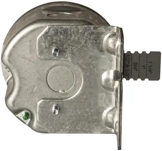 Alt view image 13 of 13 - RACO 294 Electrical Box,Round Ceiling Pan,8 Side