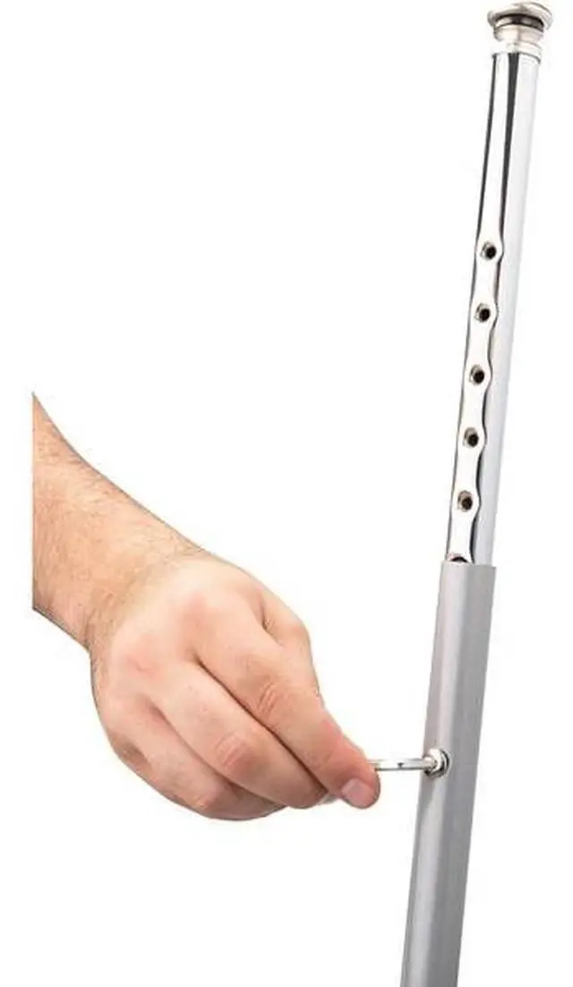 Alt view image 10 of 12 - NPS 6218H 6200 Series Height Adjustable Heavy Duty Steel Stool - Backless - Supports 500lb - 19" to 27" Seat Height - Brown Seat, Gray Base