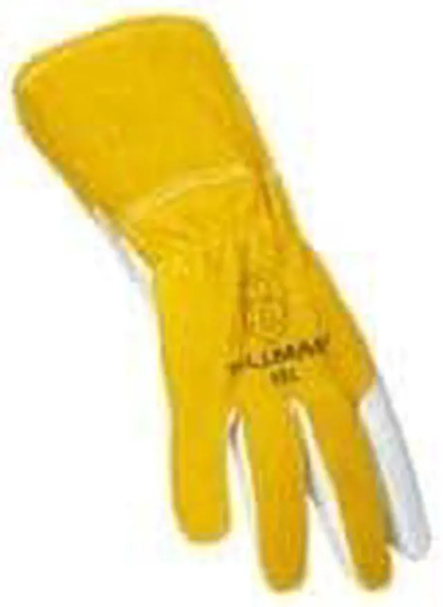 Alt view image 8 of 11 - Tillman 48 Top Grain Goatskin/Cowhide Fleece Lined MIG Welding Gloves, Large