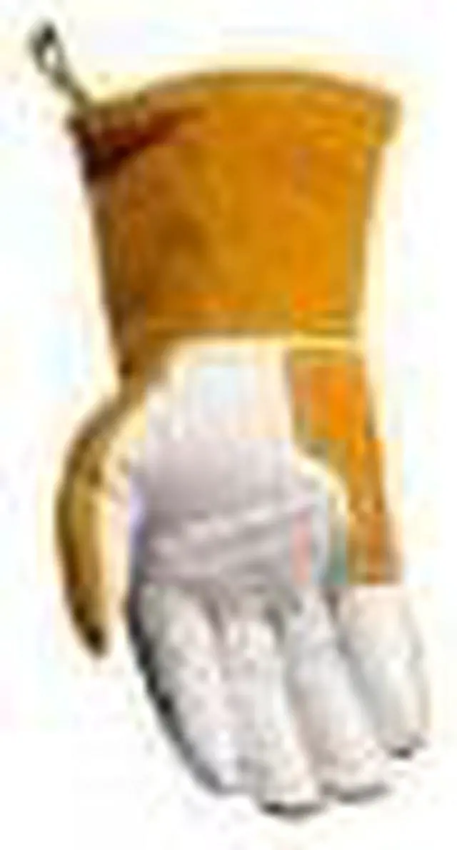 Alt view image 9 of 13 - CAIMAN 1540-5 TIG Welding Gloves, Goatskin Palm, L, PR